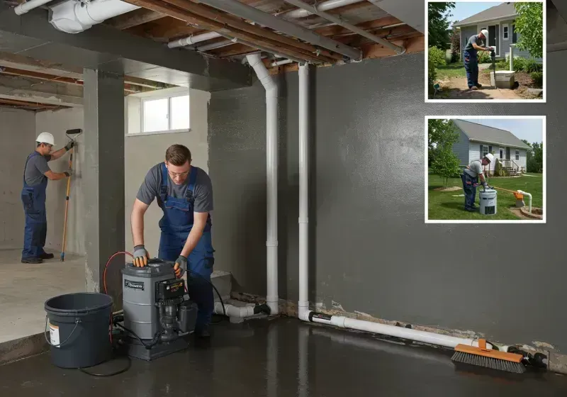 Basement Waterproofing and Flood Prevention process in Newbern, TN